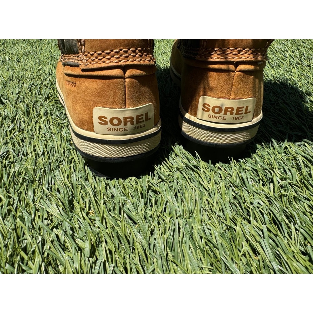 Sorel Tofino II Waterproof Winter Boots Women's Size 5 Light Brown Faux Fur NL17 - Picture 6 of 8